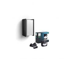 Philips LED lampada da parete Turaco 1647293p0, 800lm Hue White, Alluminio, E27, 9.5Â W, antracite, 10.1x11.8x21.2Â cm + Hue Sensore di Movimento da Esterno per Accensione e Spegnimento Luci, Nero