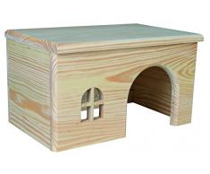 Trixie Casetta di legno per cavie, 28Â x 16Â x 18Â cm