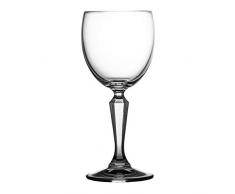 Crystaljulia 03982 Bicchieri da Vino, 175 milliliters, Cristallo al Piombo