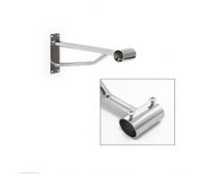 Complete Retail Source ltd Appendiabiti da Parete, 32 mm, 1,5 m, con Asta Appendiabiti