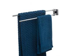 Tiger Onu Portasciugamani a 2 Bracci, Acciaio Inox, Cromato, 4,8 x 5,4 x 44,3 cm