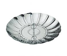 kela 19099Â Rosi Vaporiera Acciaio Inossidabile Argento 14/24Â cm