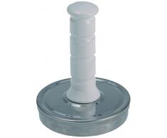 Viscio Trading 174184 Batticarne, Acciaio, Grigio