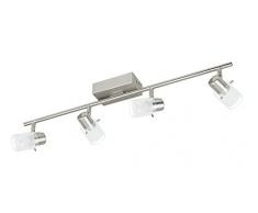 EGLO, Barra con 4 faretti LED