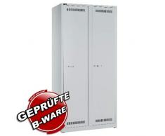 Bisley LIGHT 400 - Armadio Guardaroba in Metallo, 245 x 80 x 185 cm, Colore: Grigio Chiaro