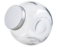 Quid Renova, Vetro, Trasparente Vaso caramelle 18x12x18 cm Trasparente