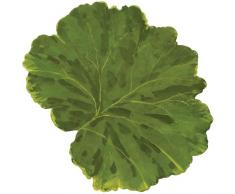 Caspari Foglia fustellate Tovagliette, colore: verde, confezione da 4