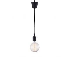 Lo+DeModa Ovis Lampada Vintage E27, Nero