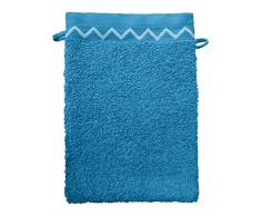 Santens Pat - Set di 2 Guanti da Bagno, in Cotone, Colore: Giada, 2 x 1622