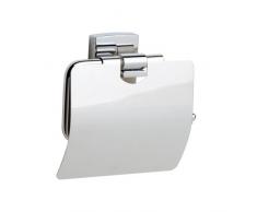 nie wieder bohren Klaam KL123 Porta saponetta Cromato con Tecnica di Fissaggio Senza Trapano