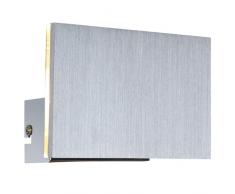 Globo Linnea - Lampada da parete a LED, in alluminio cromato