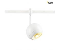 SLV, Lampada Spot per ad alto voltaggio di alimentazione Binario Easytec II, Acciaio, Bianco