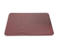 Villa DEste Home Tivoli 2197380 Set 6 Texas tovaglietta Bordeaux, PVC, Rosso, No