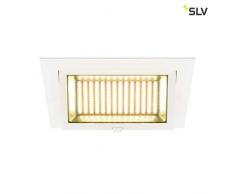 SLV Alamea plafoniera lampada da incasso, alluminio, Bianco