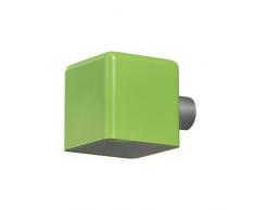 Konstsmide Amalfi in plastica colorata lampada da parete a bassa tensione, giallo Green