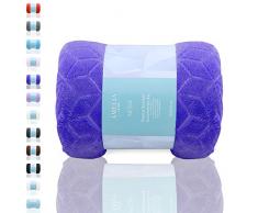 AmeliaHome - Coperta, Poliestere, Nessa Viola, 220 x 240