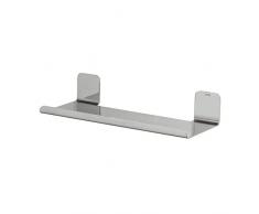 Tiger Colar Mensola, Acciaio Inox Lucidato, 30 x 5,6 x 12,1 cm