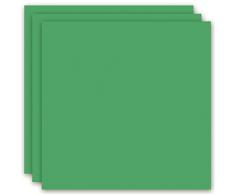 MarpaJansen 311.250-57 - Scatole di cartone colorato, 50 x 70 cm, 10 fogli, 220 g/m2, per bricolage e modellare, certificate durch, Blauer Engel, verde foglia, multicolore, taglia unica