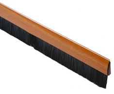 BRINOX Paraspifferi Curvo di Spazzola, Ver Portascopino, Legno Chiaro, 100Â cm