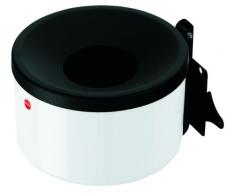 Hailo 0910-203 ProfiLine Easy - Posacenere da Parete, 1 litro, Colore: Bianco