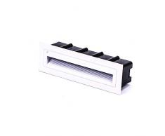 Faretto Segnapasso LED da Incasso Rettangolare 6W, Bianco Luce Naturale 4000K