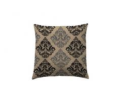 Martina Home Atenas Custodia di Cuscino Decorativa con Motivo Moderno, Tessuto, Nero, 40Â x 2Â x 40Â cm