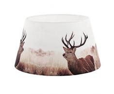 Eglo 1+1 Vintage universale multicolore tessuto paralume â Lampada di toni (universale, interno, multicolore, tessuto, 220 mm, 1,16 kg)