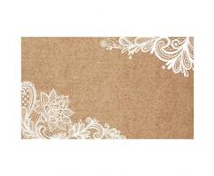 Pizzo rustico â Segnaposto matrimonio â Confezione da 10