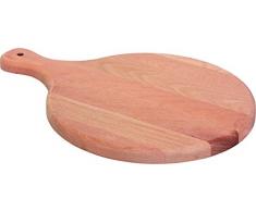 Zia Adele 1504 Tagliere con Manico, Legno, Beige