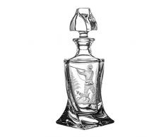 Crystaljulia Whiskey Caraffa, Vetro, 500Â ML, 13Â x 13Â x 26Â cm