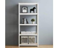 Dcasa - Scaffale modulare a 5 Ripiani, da Ufficio, per Decorazione Festiva, Articoli per la casa, Unisex, per Adulti, Colore: Unico