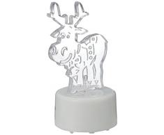 Star Candela LED, Bunt, 4.0 x 4.5 x 8.0 cm