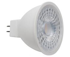 Mueller della luce 400286Â a +, Riflettore LED lampada da 40Â W, Plastica, 6.5Â W, GU5.3, bianco, 5Â x 5Â x 4.7Â cm