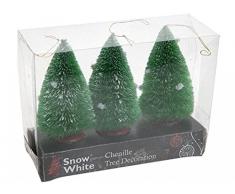 The Fairy Box PMS - Albero di Natale in ciniglia Verde su Supporto