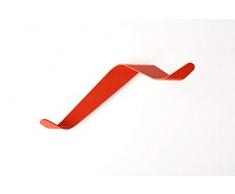 Bender Neuvonfrisch Gancio Appendiabiti da Parete in Acciaio M â H 10 X L 24 X T 9