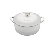 Denby - Casseruola in ghisa naturale, 3,8 l, Ghisa, Casseruola rotonda da 5,2 l., medium