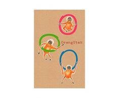 Komar - Quadro da Parete ABC Animal O Pen, per Soggiorno, Camera da Letto, Decorazione, Stampa Artistica Senza Cornice Disponibile in 3 Misure, Multicolore, P036O-50x70