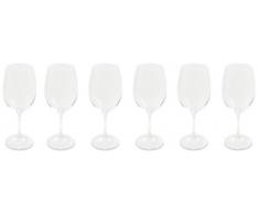 Galileo Casa 2414695 Bruna Set Bicchieri Vino, Cristallo, 6 unitÃ 