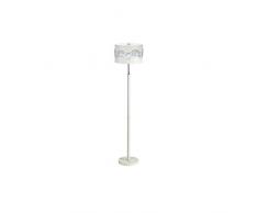 Fan Europe Lampada da Terra Piantana E27, 60 W, Bianco, 160x35