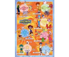 Empire 13927 Poster cinematografico Digimon - all Kids 61 x 91,5 cm