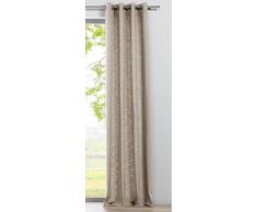 mydeco 65671Â Lino Tenda con Occhielli Equilibrio, Circa 135Â x 245Â cm, Colore: Beige