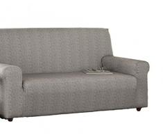 Zebra Textil Agata Copridivano Elasticizzato, Marrone, 3 Posti