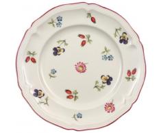 Villeroy & Boch Petite Fleur Piatto per il Pane, 17 cm, Porcellana Premium, Bianco/Multicolore
