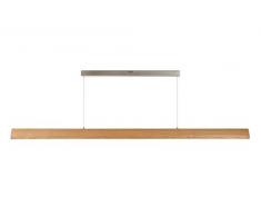 Lucide sytze di lampade a sospensione LED di Dim. 1Â X w 3000Â K di legno chiaro, integrato, 48Â W, Luce Di Wood, 185Â x 3.8Â x 150Â cm