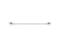 blomus AREO Barra Porta Asciugamani, Acciaio Inox, Acciaio Inox lucidato, 68.599999999999994 x 5.6 x 8 cm