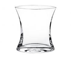 Pasabahce Home Vaso Vetro Soffiato Mike Trasparente Cm19 Arredo E Decorazioni Casa, 19 cm