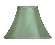 Oaks Lighting - Paralume in seta sintetica, mod. Empire, 25,4 cm Verde salvia