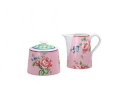 Creatable Vintage 163289 - Set 2 Pezzi zuccheriera 25 cl e lattiera