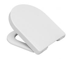 CEDO 532896 - Sedile Copriwater, Forma D, Duroplast, Soft Close e Take Off, Bianco