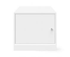 MUEBLECASA.COM Mobile - Scaffale in Legno, Lunghezza 37 cm x Altezza 37 cm x profondità 45 cm